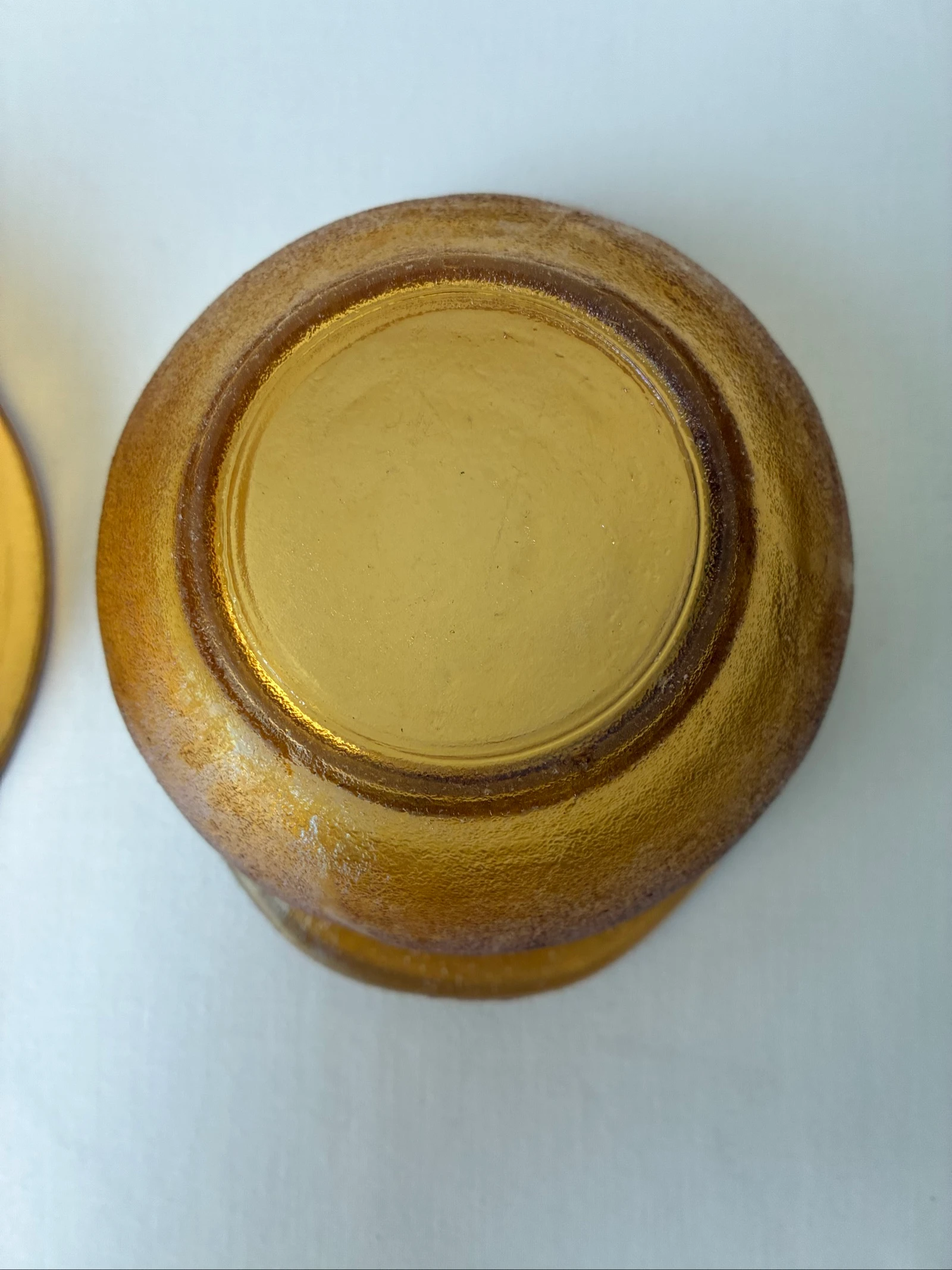 Conjunto de 2 tigelas de sopa / tigelas vintage Arcoroc Sierra Amber – photo 6